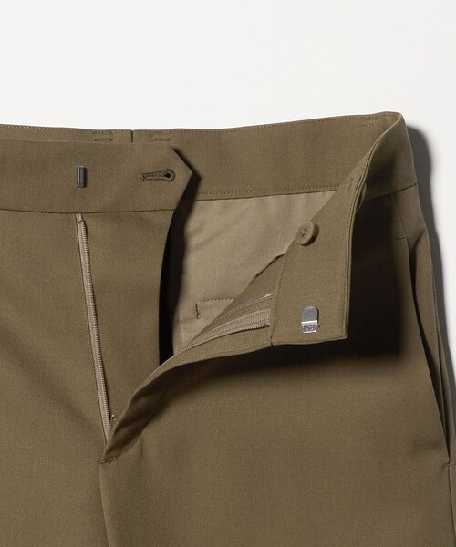 H BEAUTY&YOUTH UNITED ARROWS(エイチビューティーアンドユースユナイテッドアローズ)の「<H>ギャバクロス クロップドパンツ(その他パンツ・レディース・モカ/ブラック・S/M)」の10枚目の写真