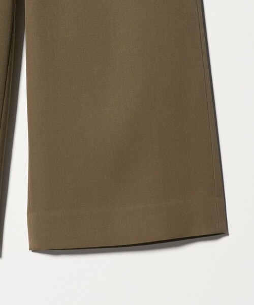 H BEAUTY&YOUTH UNITED ARROWS(エイチビューティーアンドユースユナイテッドアローズ)の「<H>ギャバクロス クロップドパンツ(その他パンツ・レディース・モカ/ブラック・S/M)」の11枚目の写真