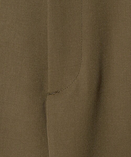 H BEAUTY&YOUTH UNITED ARROWS(エイチビューティーアンドユースユナイテッドアローズ)の「<H>ギャバクロス クロップドパンツ(その他パンツ・レディース・モカ/ブラック・S/M)」の12枚目の写真