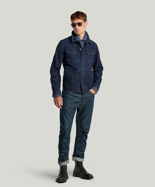 G-STAR(ジースター)の「G-Star Arc 3D Tapered Jeans/立体裁断カーブテーパードジーンズ(デニムパンツ・メンズ・ダークインディゴブルー・30/30/29/30/32/30/31/30/36/30/33/30/34/30/28/30)」の3枚目の写真