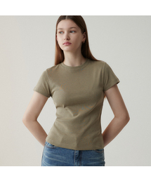 (ウィメンズ)エッセンシャルスリムTシャツ - 6カラー