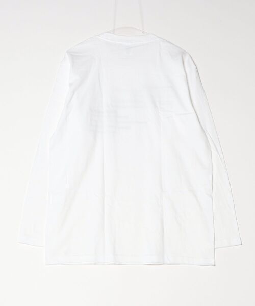 tunee(チュニー)の「英字レタリングロンT/長袖Tシャツ(hsyd)(Tシャツ/カットソー・レディース・ホワイト・MEDIUM/LARGE)」の8枚目の写真