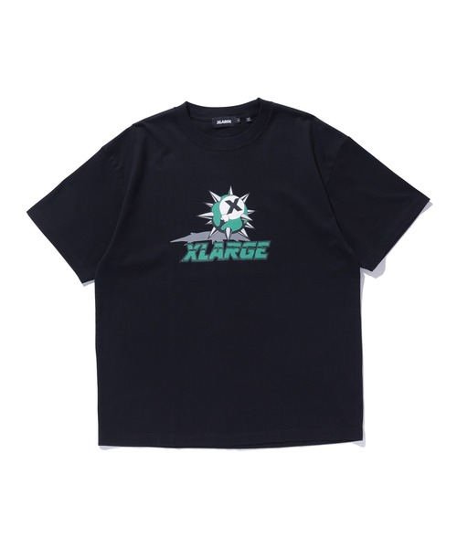 XLARGE(エクストララージ)の「X BALL LOGO S/S TEE(Tシャツ/カットソー・メンズ・ホワイト/ネイビー/ブラック・S/XL/L/M)」の4枚目の写真