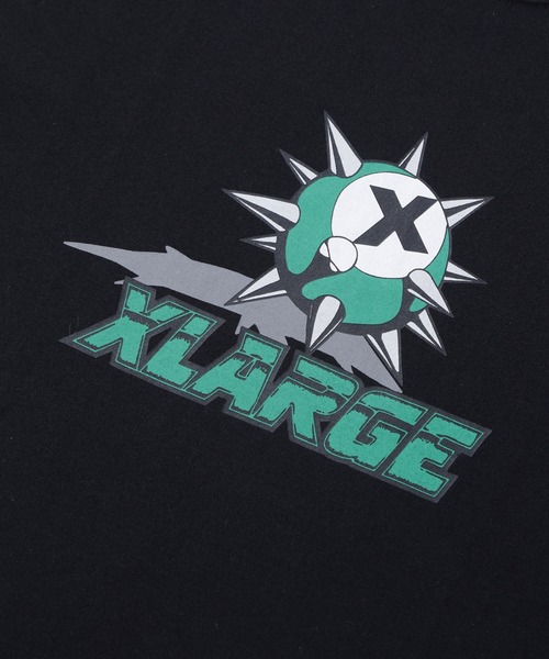 XLARGE(エクストララージ)の「X BALL LOGO S/S TEE(Tシャツ/カットソー・メンズ・ホワイト/ネイビー/ブラック・S/XL/L/M)」の7枚目の写真