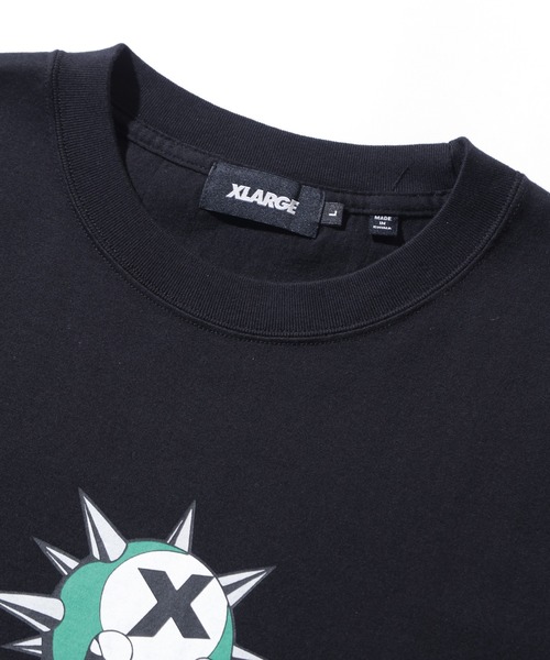 XLARGE(エクストララージ)の「X BALL LOGO S/S TEE(Tシャツ/カットソー・メンズ・ホワイト/ネイビー/ブラック・S/XL/L/M)」の6枚目の写真