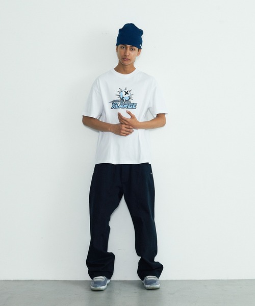 XLARGE(エクストララージ)の「X BALL LOGO S/S TEE(Tシャツ/カットソー・メンズ・ホワイト/ネイビー/ブラック・S/XL/L/M)」の10枚目の写真