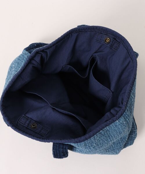 PORTER CLASSIC(ポータークラシック)の「【Porter Classic / ポータークラシック】 PC SASHIKO TOTE BAG L(トートバッグ・メンズ・ブルー・FREE)」の4枚目の写真