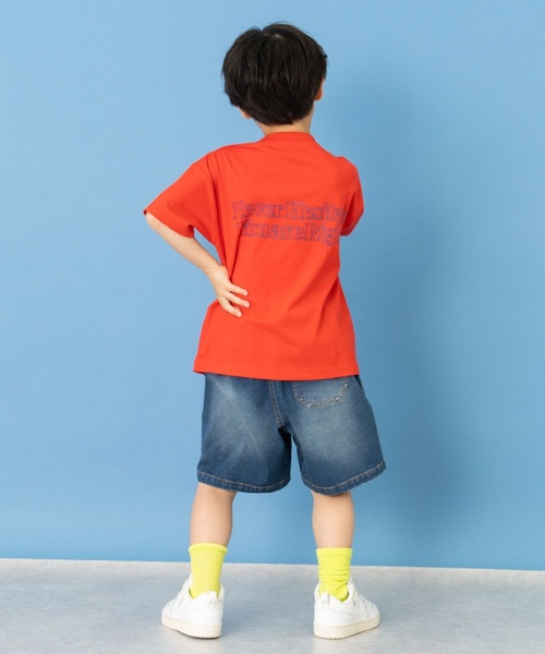 and D. petit main(アンドディープティマイン)の「デニムショートパンツ(デニムパンツ・キッズ・ダークブルー/ブルー/ライトブルー・130cm/120cm/110cm/140cm/100cm)」の10枚目の写真