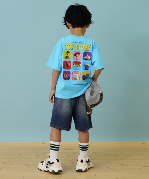 and D. petit main(アンドディープティマイン)の「デニムショートパンツ(デニムパンツ・キッズ・ダークブルー/ブルー/ライトブルー・130cm/120cm/110cm/140cm/100cm)」の12枚目の写真