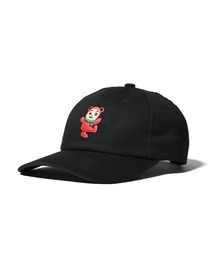 Lafayette（ラファイエット）の「ホームゲーム【HOMEGAME】- ベイビー ダッド キャップ 【BABY DAD CAP BEAR BLACK/RED HG241419】（キャップ）」