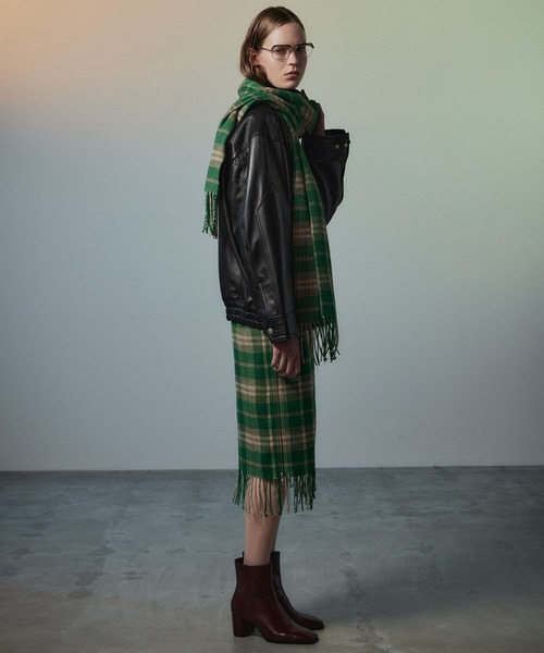 MAISON SPECIAL(メゾンスペシャル)の「【2026Autumn PRE-ORDER】Sheep Leather Swing Top Blouson/SHEEP LEATHERスイングトップブルゾン(ブルゾン・レディース・ブラウン/ブラック・36/38)」の8枚目の写真