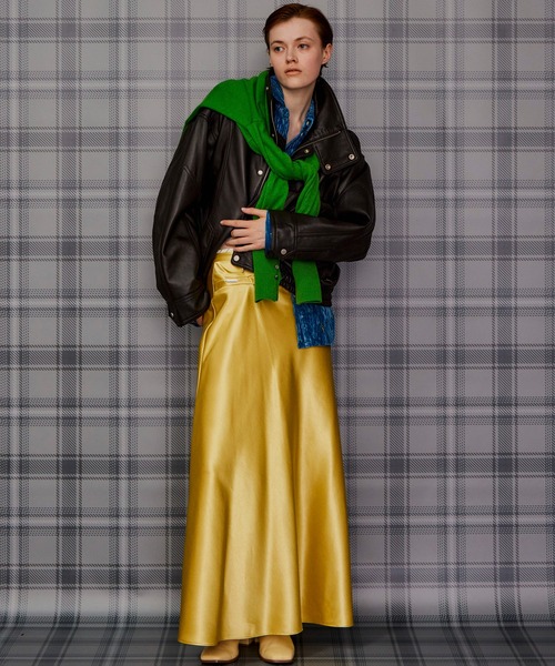 MAISON SPECIAL(メゾンスペシャル)の「【2026Autumn PRE-ORDER】Sheep Leather Swing Top Blouson/SHEEP LEATHERスイングトップブルゾン(ブルゾン・レディース・ブラウン/ブラック・36/38)」の11枚目の写真