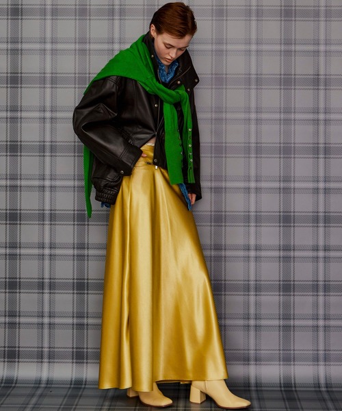 MAISON SPECIAL(メゾンスペシャル)の「【2026Autumn PRE-ORDER】Sheep Leather Swing Top Blouson/SHEEP LEATHERスイングトップブルゾン(ブルゾン・レディース・ブラウン/ブラック・36/38)」の12枚目の写真