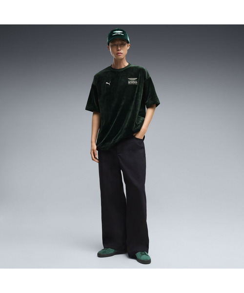 PUMA(プーマ)の「PUMA プーマ メンズ PUMA x アストン マーティン アラムコ F1 チーム ライフス(Tシャツ/カットソー・メンズ・ケリーグリーン・SMALL/X-LARGE/LARGE/MEDIUM/X-SMALL)」の3枚目の写真