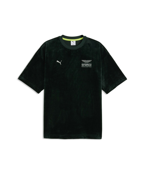 PUMA(プーマ)の「PUMA プーマ メンズ PUMA x アストン マーティン アラムコ F1 チーム ライフス(Tシャツ/カットソー・メンズ・ケリーグリーン・SMALL/X-LARGE/LARGE/MEDIUM/X-SMALL)」の4枚目の写真