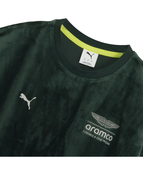 PUMA(プーマ)の「PUMA プーマ メンズ PUMA x アストン マーティン アラムコ F1 チーム ライフス(Tシャツ/カットソー・メンズ・ケリーグリーン・SMALL/X-LARGE/LARGE/MEDIUM/X-SMALL)」の8枚目の写真