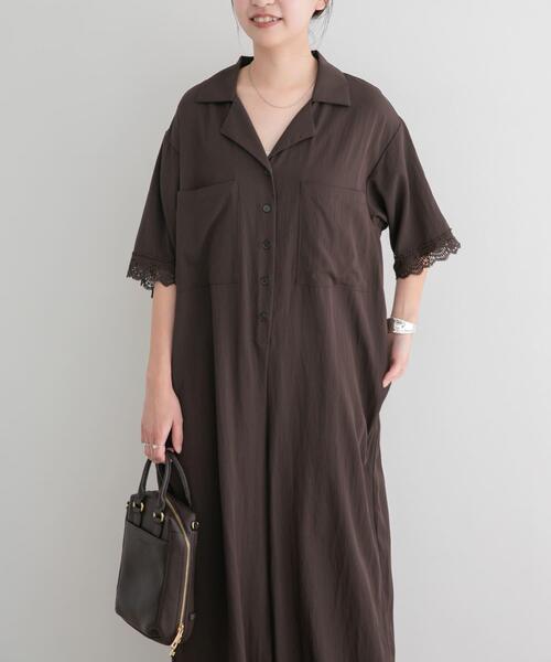 ITEMS URBANRESEARCH（アイテムズ アーバンリサーチ）の「レースドッキングオールインワン（その他パンツ・レディース・ブラック/ブラウン系その他・FREE）」の11枚目の写真
