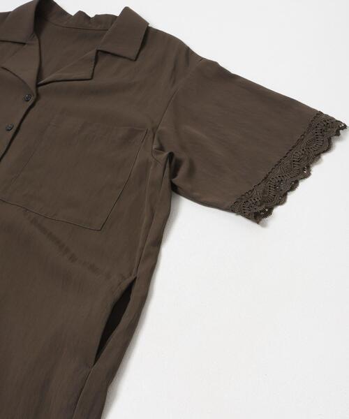 ITEMS URBANRESEARCH（アイテムズ アーバンリサーチ）の「レースドッキングオールインワン（その他パンツ・レディース・ブラック/ブラウン系その他・FREE）」の18枚目の写真