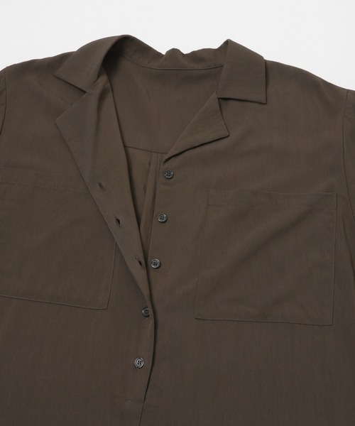 ITEMS URBANRESEARCH(アイテムズ アーバンリサーチ)の「レースドッキングオールインワン(サロペット/オーバーオール・レディース・ブラック/ブラウン系その他・FREE)」の4枚目の写真