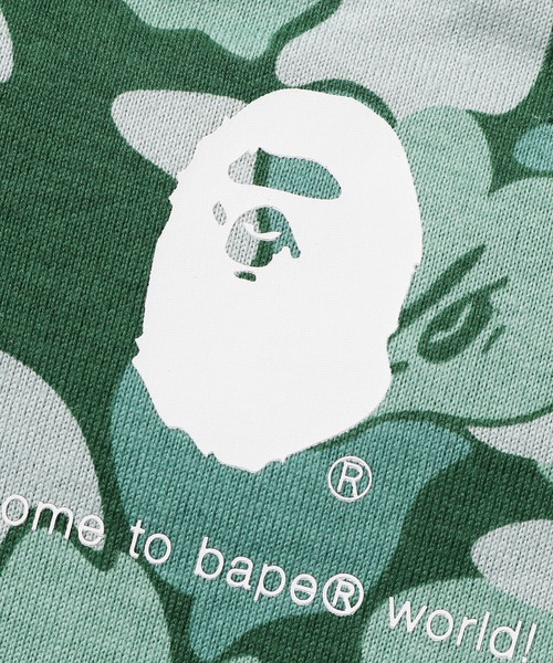 A BATHING APE(アベイシングエイプ)の「BAPE CARD CAMO COLLEGE LONG SLEEVE TEE BAPEC(Tシャツ/カットソー・メンズ・ゴールド/グリーン・XX-LARGE/LARGE/X-LARGE/MEDIUM/SMALL)」の7枚目の写真