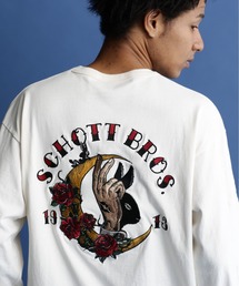 Schott(ショット)の「長袖Tシャツ(Tシャツ/カットソー)」