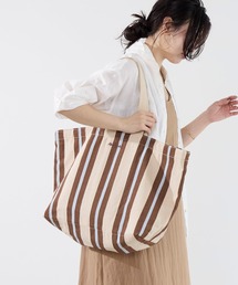 MICA&DEAL | ストライプキャンバストートバッグ(トートバッグ)