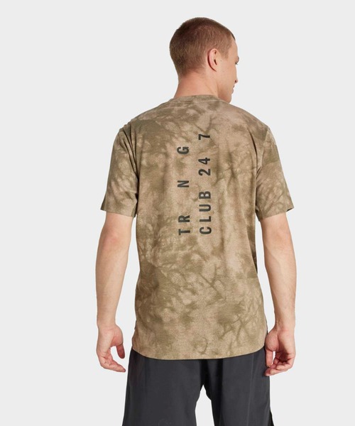 adidas(アディダス)の「パワーグラフィック半袖Tシャツ / アディダス adidas(Tシャツ/カットソー・メンズ・カーキ・3XL/LARGE/MEDIUM/SMALL/X-LARGE/XX-LARGE)」の2枚目の写真