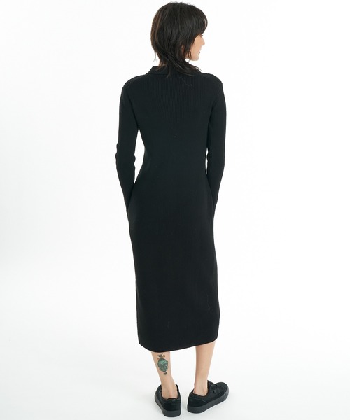 RVCA(ルーカ)の「RVCA/ルーカ ロングワンピース BG044353(ワンピース・レディース・ブラック/モカ・M/S)」の3枚目の写真