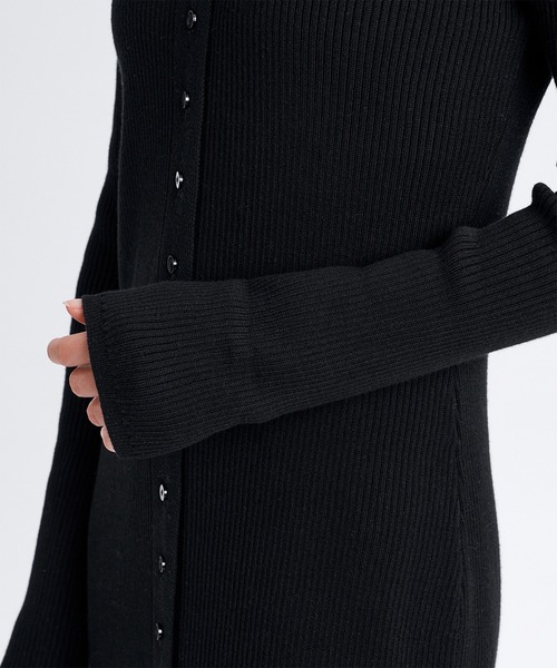 RVCA(ルーカ)の「RVCA/ルーカ ロングワンピース BG044353(ワンピース・レディース・ブラック/モカ・M/S)」の5枚目の写真