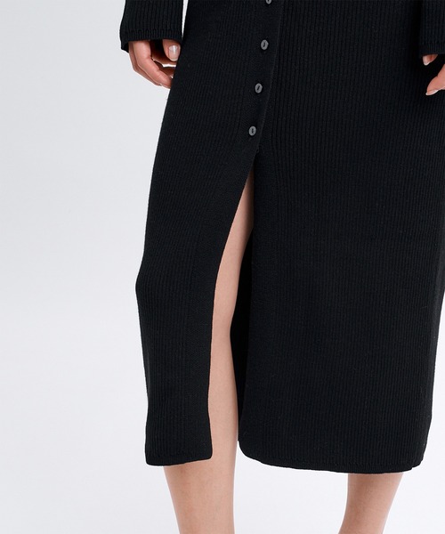 RVCA(ルーカ)の「RVCA/ルーカ ロングワンピース BG044353(ワンピース・レディース・ブラック/モカ・M/S)」の6枚目の写真