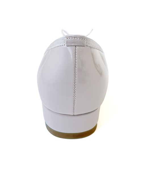 RUIRUE BOUTIQUE(ルイルエブティック)の「【選べる2素材】ポインテッド リボン パンプス | ポインテッドトゥパンプス・オケージョンパンプス・靴・結婚式パンプス・フォーマルパンプス・パーティーシューズ・ぺたんこパンプス(パンプス・レディース・ブラック/ブラック系1/ライトグレー系1・22.5cm/24cm/23.5cm/23cm/24.5cm)」の11枚目の写真