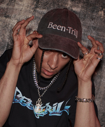 BEENTRILL（ビントリル）の「ヴィンテージロゴキャップ(ブラック)（キャップ）」