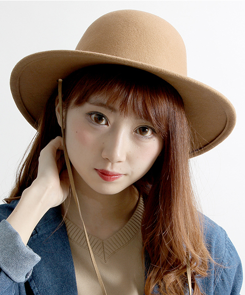 WEGO(ウィゴー)の「WEGO/カントリーハット(ハット・メンズ・キャメル/ブラック・FREE)」の3枚目の写真