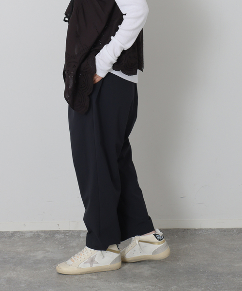 JOURNAL STANDARD LUXE(ジャーナルスタンダード ラックス)の「ドライナイロン クロスオーバーパンツ(その他パンツ・レディース・ブラック・SMALL/MEDIUM)」の6枚目の写真