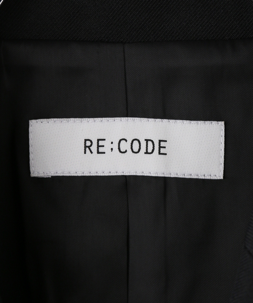 IENA(イエナ)の「RE CORD/リコード Raw Edged Detail Crop Jk ジャケット RJJAX26999BKX(その他アウター・レディース・ブラック・38)」の8枚目の写真