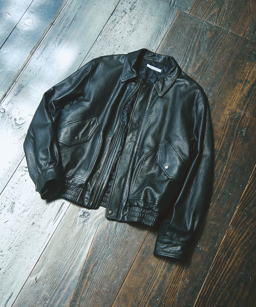 JOURNAL STANDARD（ジャーナルスタンダード）の「ラム ダッド レザー ジャケット（ライダースジャケット・メンズ・ブラック・MEDIUM/LARGE）」の17枚目の写真
