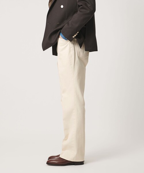 UNITED ARROWS(ユナイテッドアローズ)の「ピケ 5ポケット フレアパンツ(その他パンツ・メンズ・ナチュラル/ダークグレー・M/S/L/XL)」の10枚目の写真
