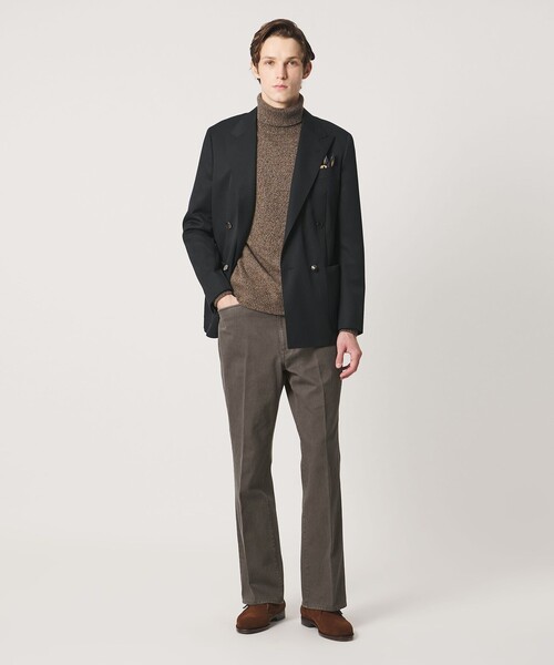 UNITED ARROWS(ユナイテッドアローズ)の「ピケ 5ポケット フレアパンツ(その他パンツ・メンズ・ナチュラル/ダークグレー・M/S/L/XL)」の17枚目の写真