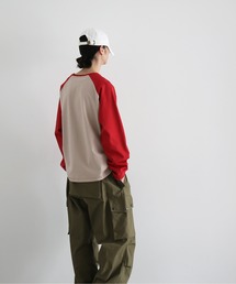 PHINGERIN | OLD FOLK HOUSE Raglan sleeve t-shirt(シャツ/ブラウス)