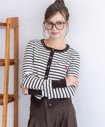 U.S. POLO ASSN. | 【U.S. POLO ASSN.】clear 別注 コンパクトカーディガン(カーディガン/ボレロ)