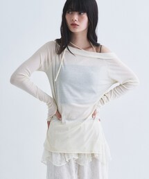 tie neck boat top
