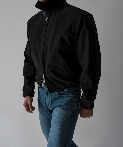 BOWLOW PRODUCT（バウロープロダクト）の「コットンスイングトップジャケット[ブラック]（その他アウター・メンズ・その他・LARGE/MEDIUM/X-LARGE）」の4枚目の写真