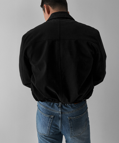 BOWLOW PRODUCT（バウロープロダクト）の「コットンスイングトップジャケット[ブラック]（その他アウター・メンズ・その他・LARGE/MEDIUM/X-LARGE）」の5枚目の写真