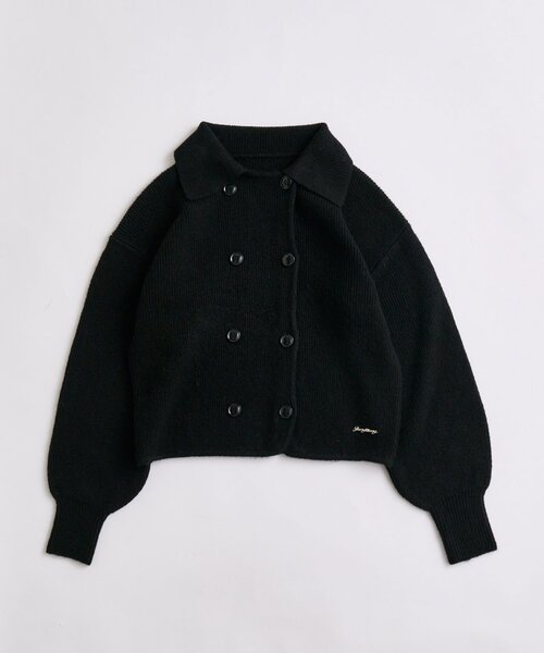 OLIVE des OLIVE(オリーブデオリーブ)の「ダブルボタンニット(ニット/セーター・レディース・ブラック/ボルドー/オフホワイト・FREE)」の21枚目の写真