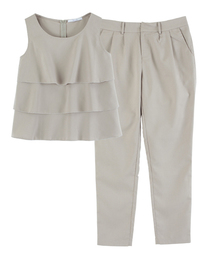 titivate | 3段ﾌﾘﾙｾｯﾄｱｯﾌﾟ(サロペット/オーバーオール)