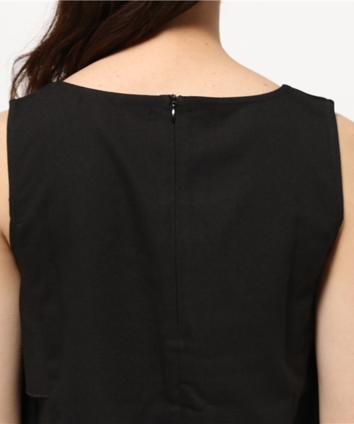 titivate（ティティベイト）の「3段ﾌﾘﾙｾｯﾄｱｯﾌﾟ（サロペット/オーバーオール・レディース・グレー/ブラック・L/M）」の16枚目の写真