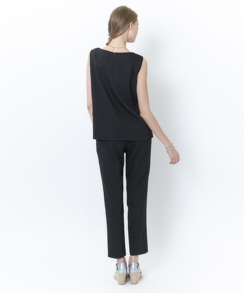 titivate（ティティベイト）の「3段ﾌﾘﾙｾｯﾄｱｯﾌﾟ（サロペット/オーバーオール・レディース・グレー/ブラック・L/M）」の19枚目の写真