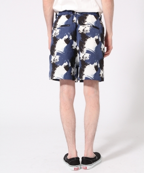 HARE（ハレ）の「ブラッシュアートショーツ(HARE)（その他パンツ・メンズ・ネイビー/イエロー・SMALL/MEDIUM）」の6枚目の写真