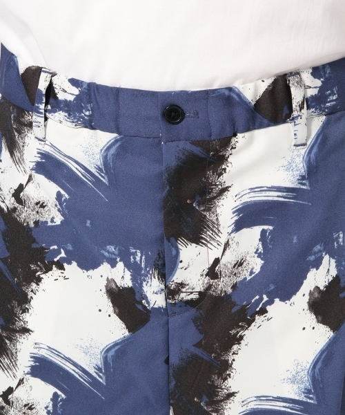 HARE（ハレ）の「ブラッシュアートショーツ(HARE)（その他パンツ・メンズ・ネイビー/イエロー・SMALL/MEDIUM）」の7枚目の写真