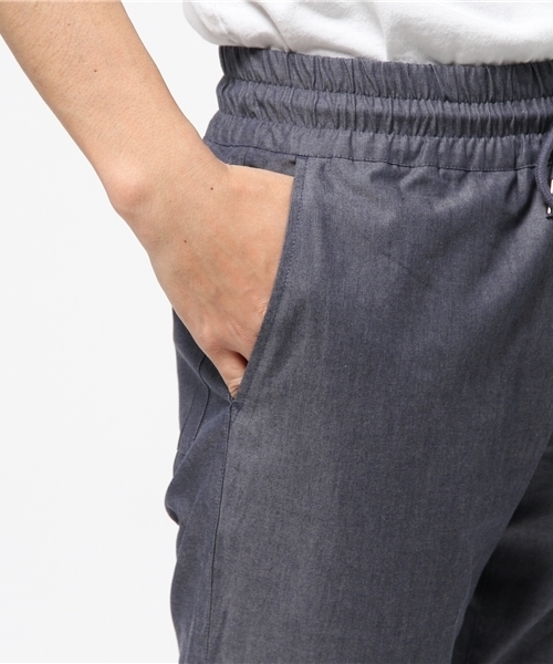 MYSELF ABAHOUSE(マイセルフアバハウス)の「シャンブレージョガーPT(その他パンツ・メンズ・カーキ/グレー/ネイビー・SMALL/LARGE/MEDIUM)」の9枚目の写真